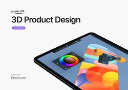 3d product design book cover image