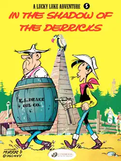 lucky luke - volume 5 - in the shadows of the derricks book cover image