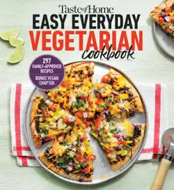 taste of home easy everyday vegetarian cookbook book cover image