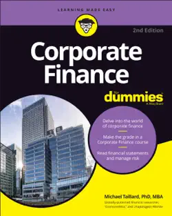 corporate finance for dummies book cover image