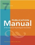 Publication Manual of the American Psychological Association: 7th Edition, Official, 2020 Copyright (7th Edition, 2020 Copyright) book summary, reviews and download