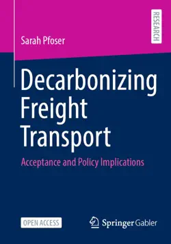 decarbonizing freight transport book cover image