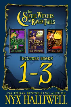 sister witches of raven falls cozy mystery series, books 1-3 book cover image