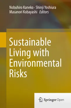 sustainable living with environmental risks book cover image