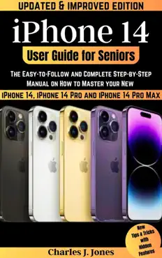 iphone 14 user guide for seniors book cover image