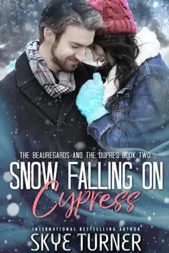snow falling on cypress book cover image
