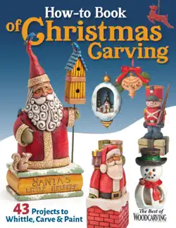 how-to book of christmas carving book cover image