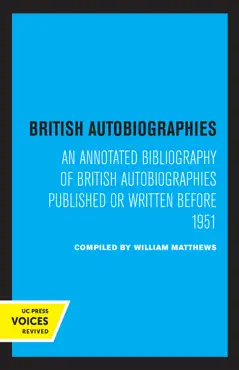 british autobiographies book cover image
