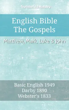 english bible - the gospels - matthew, mark, luke and john book cover image