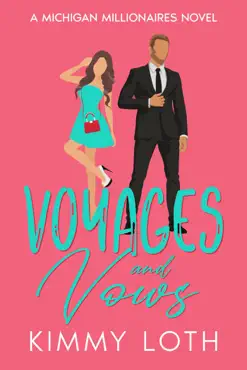 voyages and vows: a fake marriage friends to lovers romance book cover image