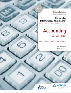 cambridge international as and a level accounting second edition book cover image