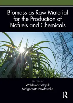 biomass as raw material for the production of biofuels and chemicals book cover image