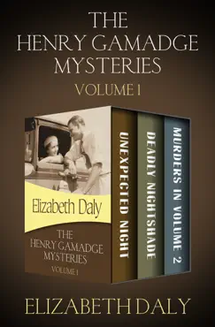 the henry gamadge mysteries book cover image