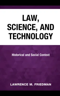 law, science, and technology book cover image