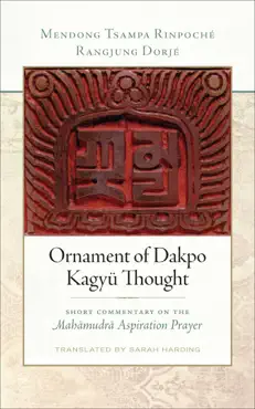 ornament of dakpo kagyü thought book cover image