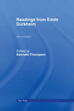 readings from emile durkheim book cover image