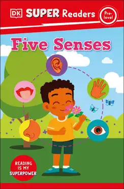 dk super readers pre-level five senses book cover image