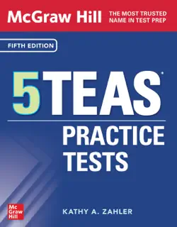mcgraw hill 5 teas practice tests, fifth edition book cover image