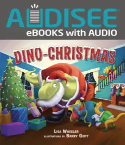 dino-christmas book cover image