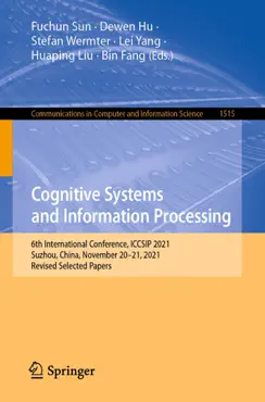 cognitive systems and information processing book cover image