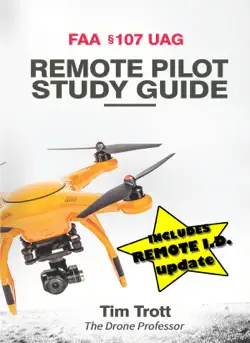 faa §107 uag remote pilot study guide book cover image