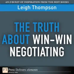 truth about win-win negotiating, the book cover image