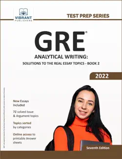 gre analytical writing book cover image