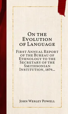 on the evolution of language book cover image