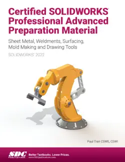 certified solidworks professional advanced preparation material book cover image