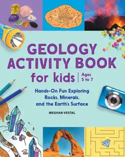 geology activity book for kids book cover image