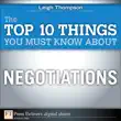 The Top 10 Things You Must Know About Negotiations synopsis, comments