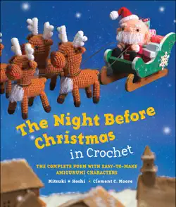the night before christmas in crochet book cover image