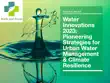 Water Innovations 2023 synopsis, comments