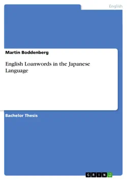 english loanwords in the japanese language imagen de la portada del libro