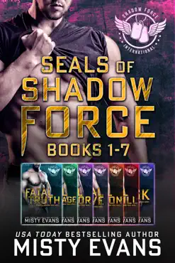 seals of shadow force romantic suspense series box set, books 1-7 book cover image