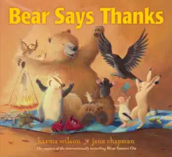 bear says thanks imagen de la portada del libro