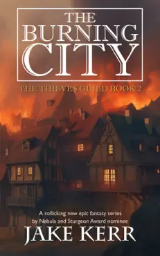 the burning city book cover image