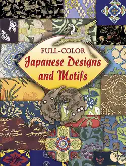 full-color japanese designs and motifs imagen de la portada del libro