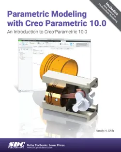 parametric modeling with creo parametric 10.0 book cover image