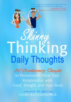 skinny thinking daily thoughts imagen de la portada del libro