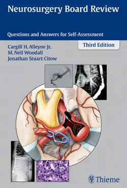 neurosurgery board review book cover image