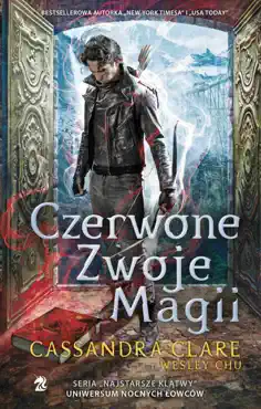czerwone zwoje magii book cover image