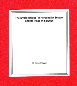 the myers-briggstm personality system and its place in science book cover image