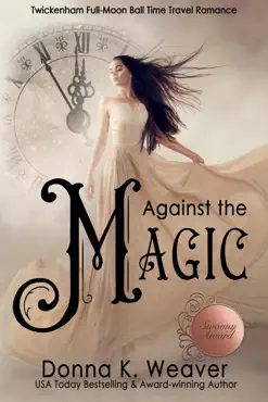against the magic book cover image