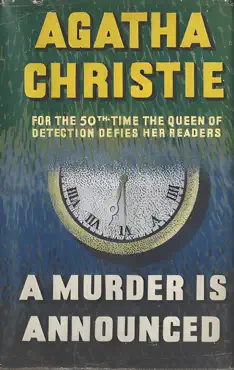 a murder is announced book cover image