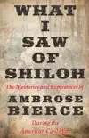 What I Saw of Shiloh -The Memories and Experiences of Ambrose Bierce During the American Civil War sinopsis y comentarios