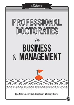a guide to professional doctorates in business and management book cover image