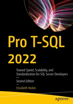 pro t-sql 2022 imagen de la portada del libro