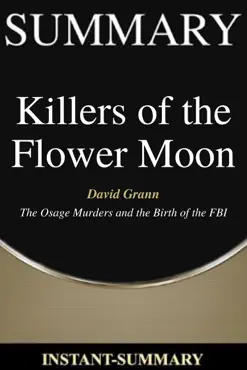 killers of the flower moon - summarized for busy book cover image