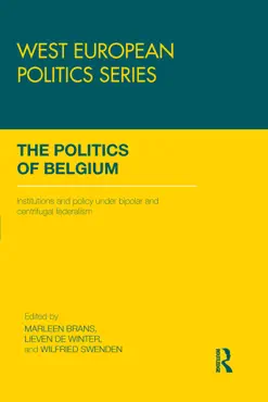 the politics of belgium book cover image